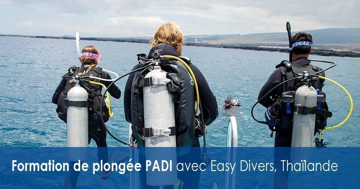 Formation de plongée PADI avec Easy Divers, Koh Samui, Thaïlande