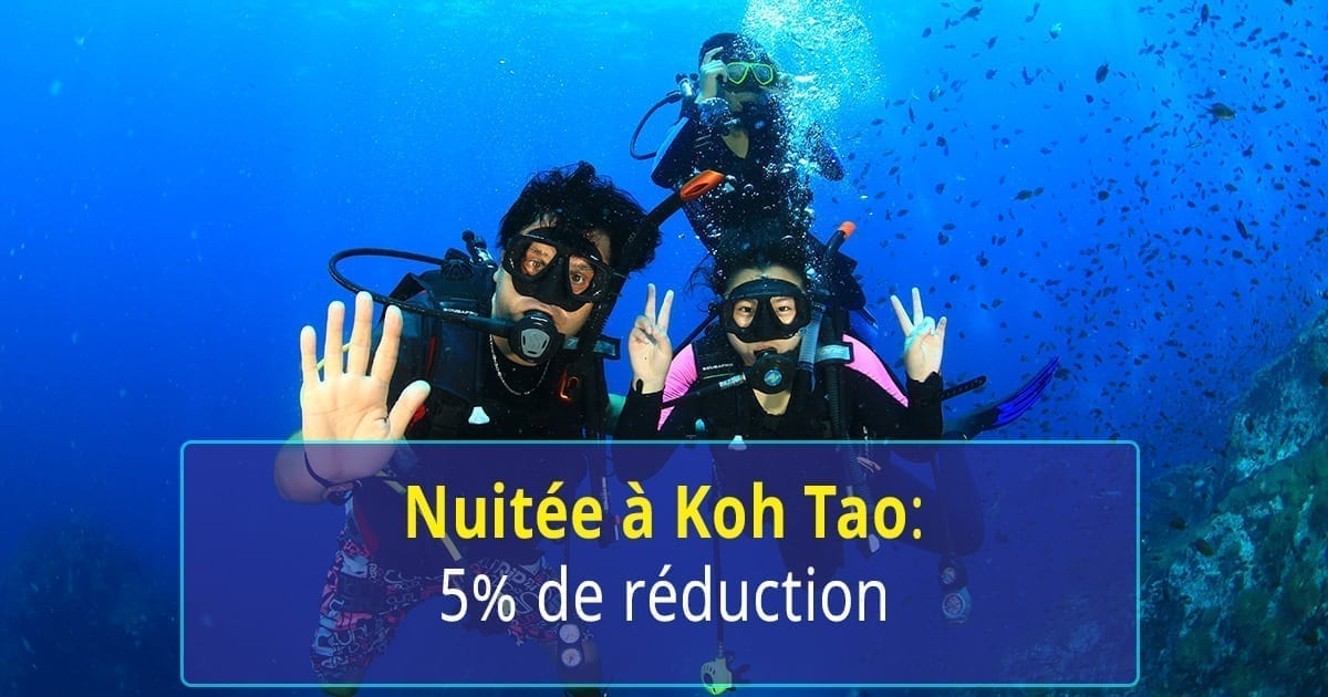 Offre spéciale Nuitée à Koh Tao - 5% de réduction