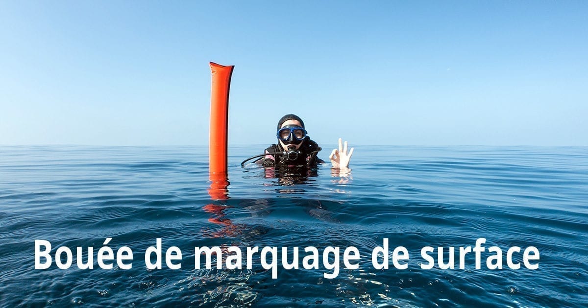 Bouée de marquage de surface.