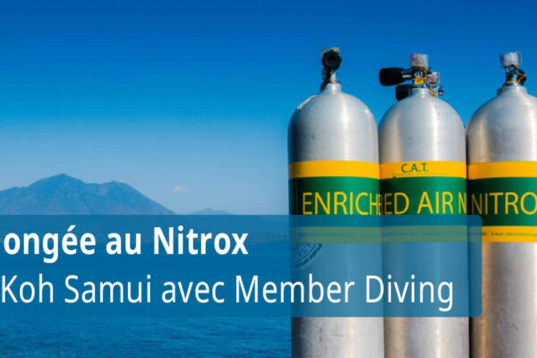 Plongée au Nitrox à Koh Samui avec Member Diving