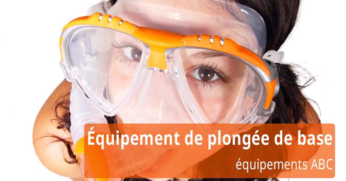 Equipement de plongee de base